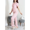 Bürümcük Fiyonklu Pijama Takımı Pembefiyonk - 159.1287.