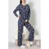 Bürümcük Pijama Takımı Lacivert - 123.1287.