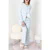 Bürümcük Pijama Takımı Mavifiyonk - 123.1287.