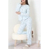 Bürümcük Pijama Takımı Mavifiyonk - 123.1287.