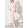 Bürümcük Pijama Takımı Pudra - 123.1287.
