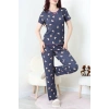 Bürümcük V Yaka Pijama Takımı Laciayı - 126.1287.