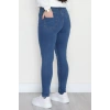 Büyük Beden Dar Paça Kot Pantolon Mavi4 - 42684.1836.