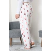 Büyük Beden Milan Pijama Altı Beyaz - 52123.1567.