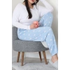 Büyük Beden Milan Pijama Altı Mavi - 52123.1567.