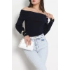 Buzzy Madonna Yaka Bluz Koyulaci - 1003.2119.