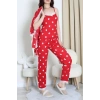 Cares 3Lü Pijama Takımı Kırmızıkalp - 162.1287.