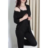Cares 3Lü Pijama Takımı Siyahkalp - 162.1287.