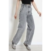Carpenter Detaylı Baggy Kot Pantolon Gray - 32469.2001.