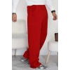 Cepli Polar Erkek Pijama Altı Kırmızı - 42736.1049.