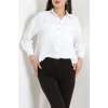 Çift Cepli Gömlek Beyaz - 8090.1437.