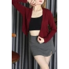 Çilek Yazlık Hırka Bordo - 7160.360.