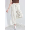 Çımalı Şalvar Pantolon Krem - 320.1247.