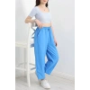 Çımalı Şalvar Pantolon Mavi - 320.1247.