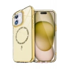 CPT05 Apple iPhone 11 Live Diamond Magsafe Kapak - Sarı