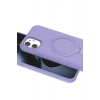 CPT05 Apple iPhone 11 Regal Magsafe Standlı Kapak - Lila