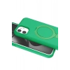 CPT05 Apple iPhone 11 Regal Magsafe Standlı Kapak - Yeşil
