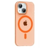 CPT05 Apple iPhone 14 PC Blank Magsafe Kapak - Turuncu