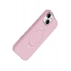 CPT05 Apple iPhone 14 Regal Magsafe Standlı Kapak - Açık Pembe