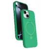 CPT05 Apple iPhone 14 Regal Magsafe Standlı Kapak - Yeşil