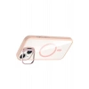 CPT05 Apple iPhone 14 Remim Lensli Magsafe Standlı Kapak - Pembe