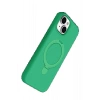 CPT05 Apple iPhone 15 Plus Regal Magsafe Standlı Kapak - Yeşil
