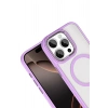 CPT05 Apple iPhone 15 Pro Max Terea Magsafe Kapak - Lila