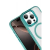 CPT05 Apple iPhone 15 Pro Max Terea Magsafe Kapak - Yeşil