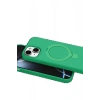 CPT05 Apple iPhone 15 Regal Magsafe Standlı Kapak - Yeşil