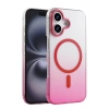 CPT05 Apple iPhone 16 Glossy Magsafe Kapak - Pembe