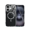 CPT05 Apple iPhone 16 Live Diamond Magsafe Kapak - Siyah