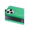 CPT05 Apple iPhone 16 Pro Regal Magsafe Standlı Kapak - Yeşil