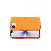 CPT05 Apple iPhone 16E Neva Magsafe Kapak - Turuncu