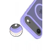 CPT05 Apple iPhone 17 Air Jota Magsafe Kapak - Lila
