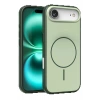 CPT05 Apple iPhone 17 Air Neva Magsafe Kapak - Koyu Yeşil
