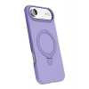 CPT05 Apple iPhone 17 Air Regal Magsafe Standlı Kapak - Lila
