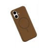 CPT05 Apple iPhone 17 Jully Magsafe Kapak - Kahverengi