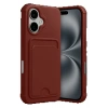 CPT05 Apple iPhone 17 Kelvin Kartvizitli Silikon - Bordo