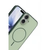 CPT05 Apple iPhone 17 Neva Magsafe Kapak - Koyu Yeşil