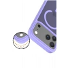 CPT05 Apple iPhone 17 Pro Max Jota Magsafe Kapak - Lila