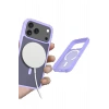 CPT05 Apple iPhone 17 Pro Max Jota Magsafe Kapak - Lila