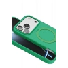 CPT05 Apple iPhone 17 Pro Regal Magsafe Standlı Kapak - Yeşil