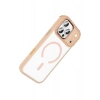 CPT05 Apple iPhone 17 Pro Terea Magsafe Kapak - Pembe