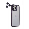 CPT05 iPhone 14 Pro Kılıf Roblox Lens Standlı Kapak - Mor