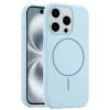 CPT05 iPhone 14 Pro Max Kılıf Jully Magsafe Kapak - Mavi