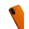 CPT05 iPhone 17 Wonder Deri Magsafe Kapak - Turuncu