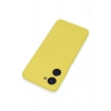 CPT05 Realme 10 4G Kılıf Nano içi Kadife Silikon - Sarı