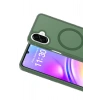 CPT05 Samsung Galaxy A07 Jota Magsafe Kapak - Koyu Yeşil