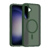 CPT05 Samsung Galaxy A56 Jota Magsafe Kapak - Koyu Yeşil