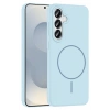 CPT05 Samsung Galaxy S23 FE Kılıf Jully Magsafe Kapak - Mavi